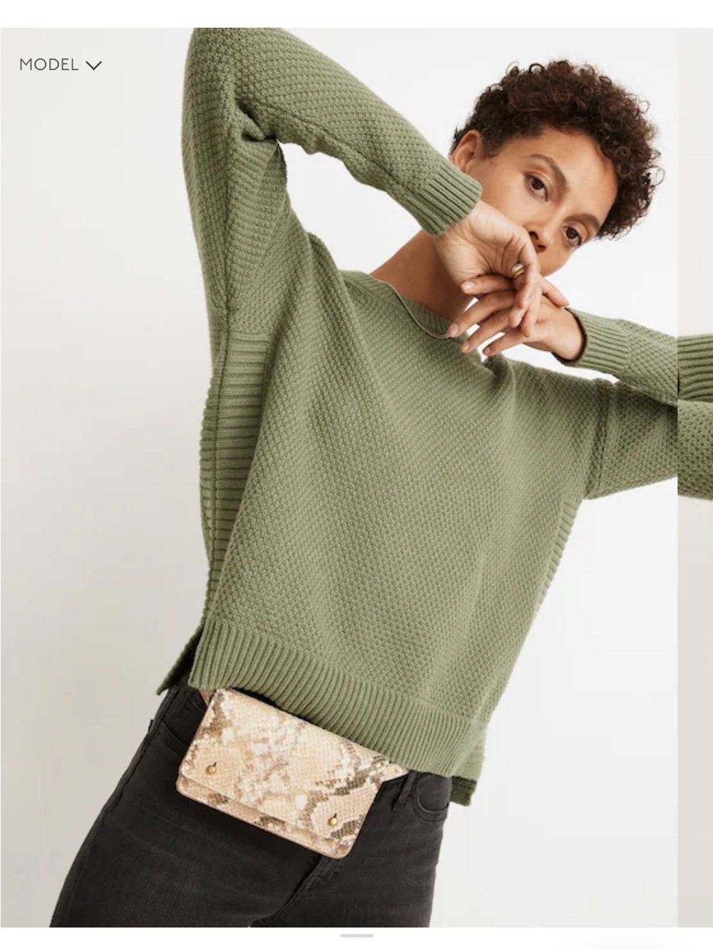Madewell Pickford Pullover Knit Sweater
